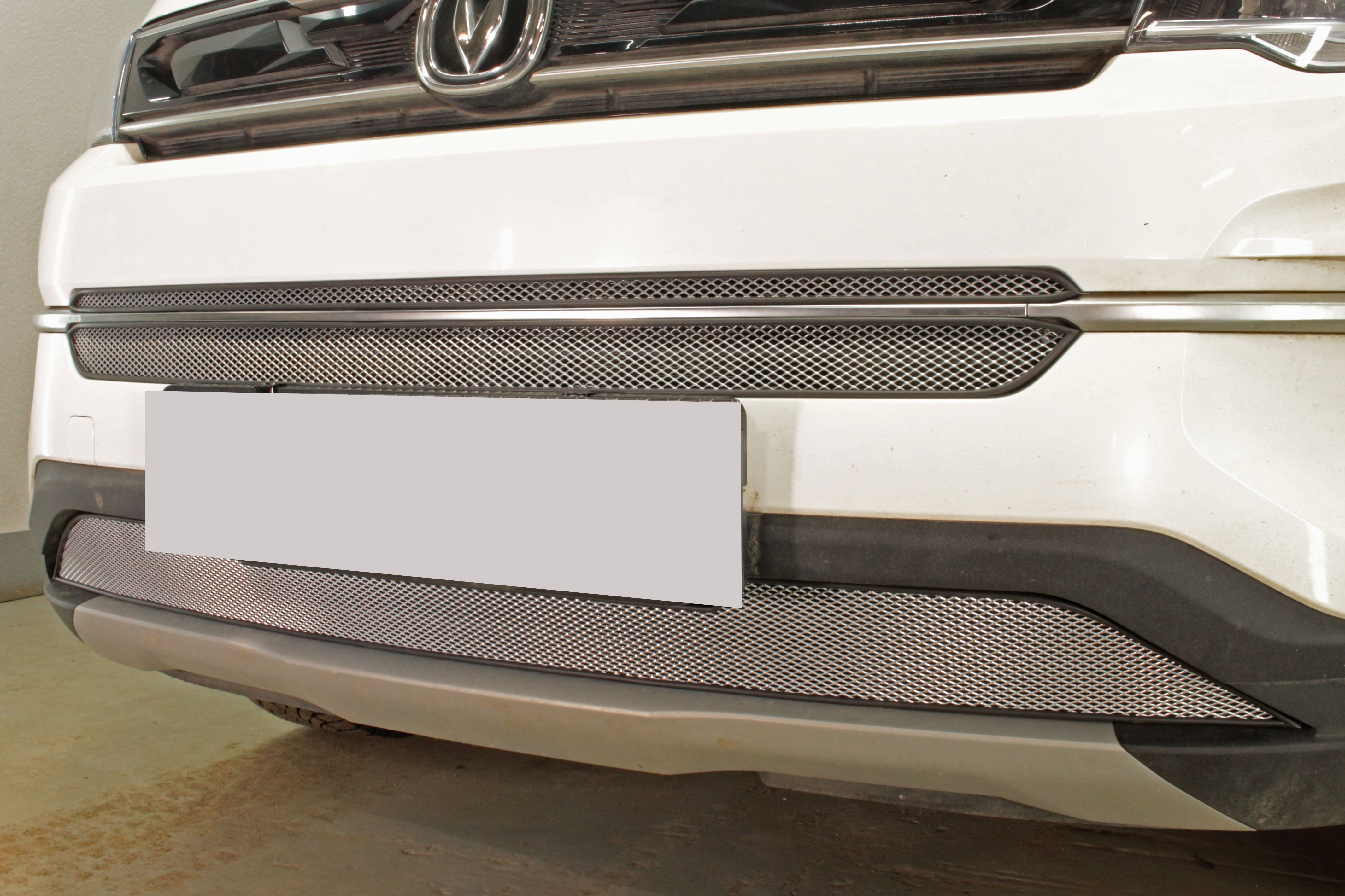 Защитная сетка радиатора верх 2 части для Changan CS35PLUS I