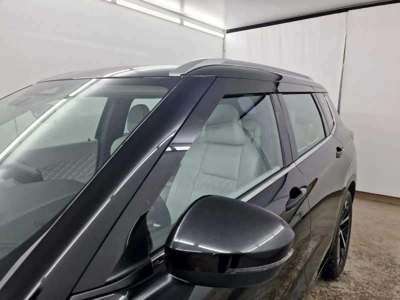 Дефлекторы окон 2D 6 шт для Mitsubishi Outlander IV Черные Стрелка 11 2D153-6.S11