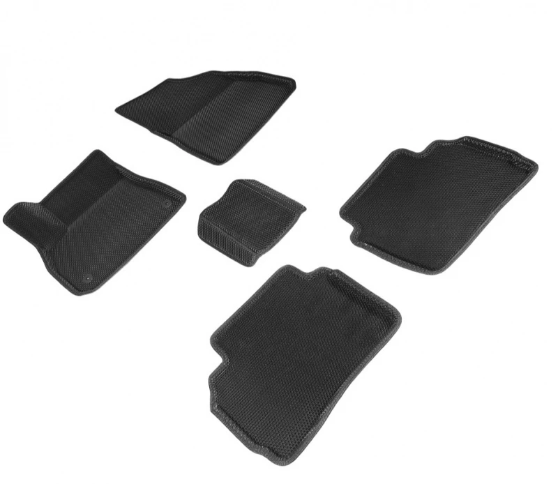 Коврики 3D EVA "СОТА" для Chevrolet Malibu IX Рестайлинг Черный Seintex 96402