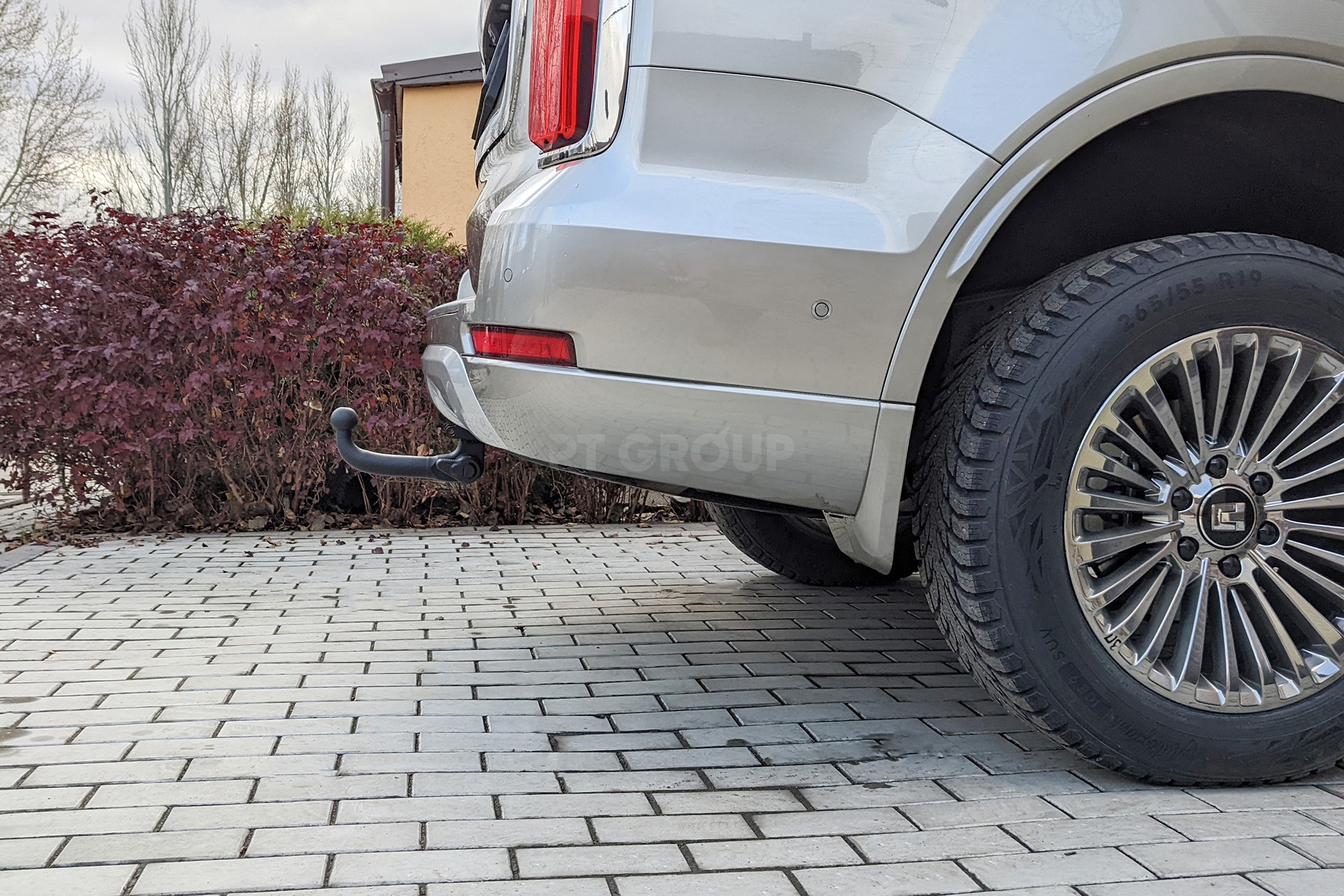 Фаркоп Pt group с типом шара вертикальный быстросъем для TANK 500