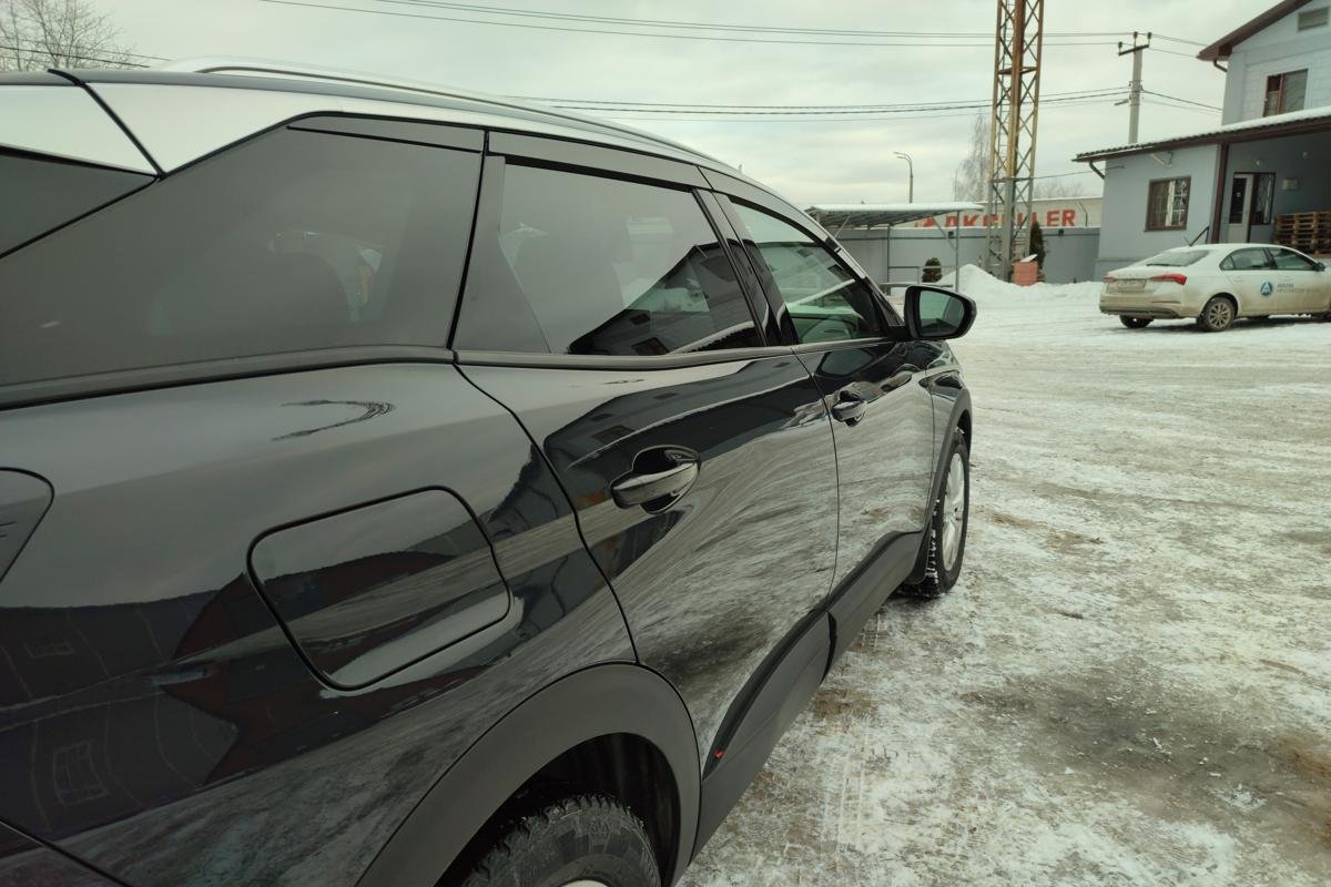 Дефлекторы окон 2D 6 шт для Peugeot 3008 II