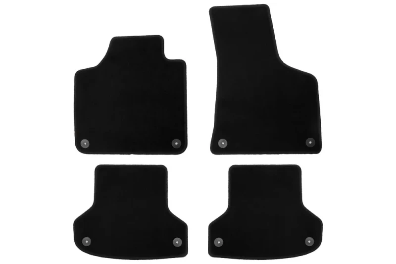 Коврики в салон Klever Econom 4шт для Москвич 3е Черный Klever KLEVER0112300201200k