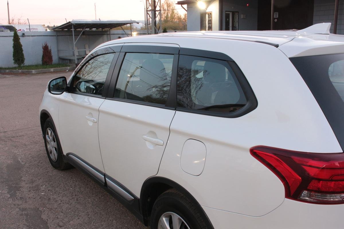 Дефлекторы окон 2D 6 шт. для Mitsubishi Outlander III Рестайлинг