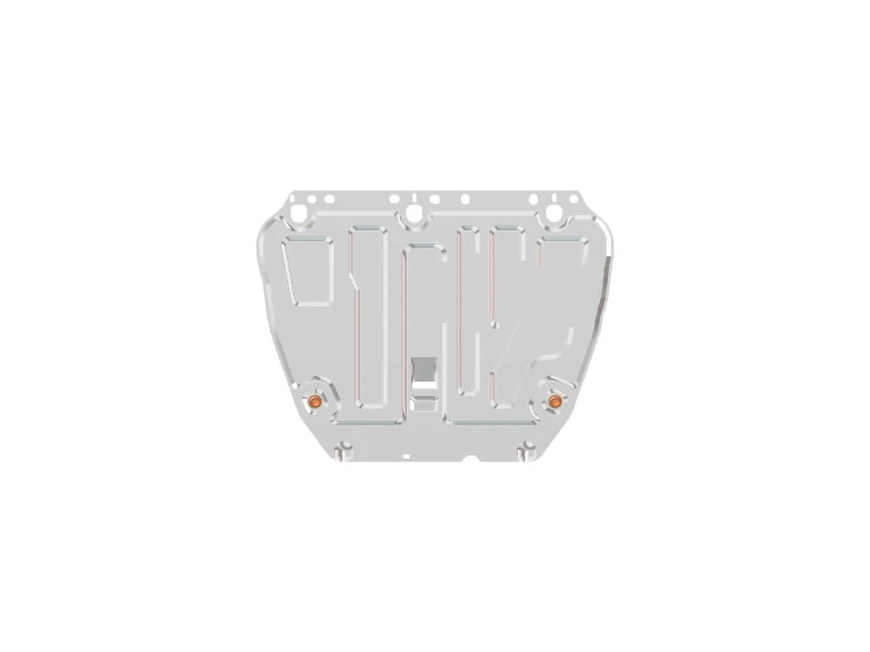Защита картера и КПП для Ford Focus III Рестайлинг  Alfeco ALF0726AL