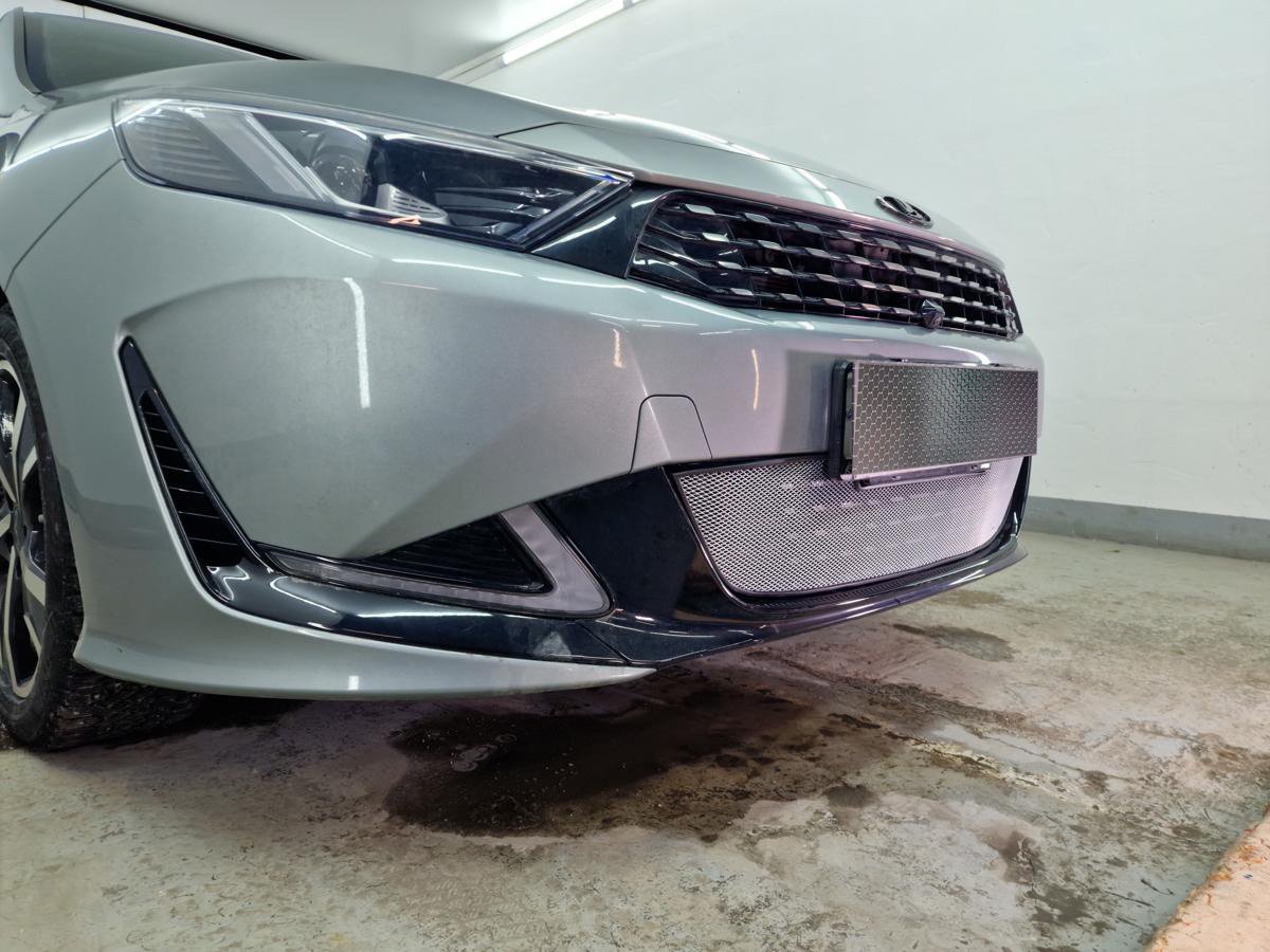 Защитная сетка радиатора низ для Kaiyi E5