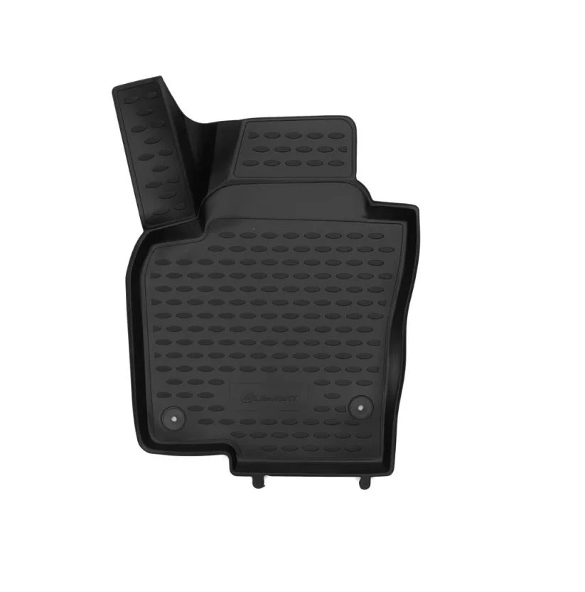 Коврик 3D в салон полиуретан для Volkswagen Tiguan I Черный Element ELEMENT3D00960210k.FL