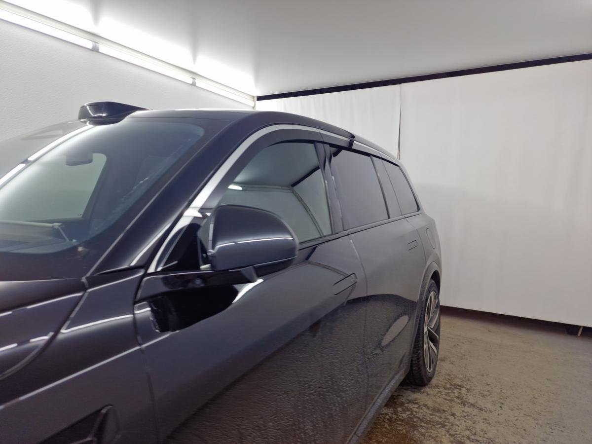 Дефлекторы окон 2D с хром накладками 6 шт. для LiXiang L9