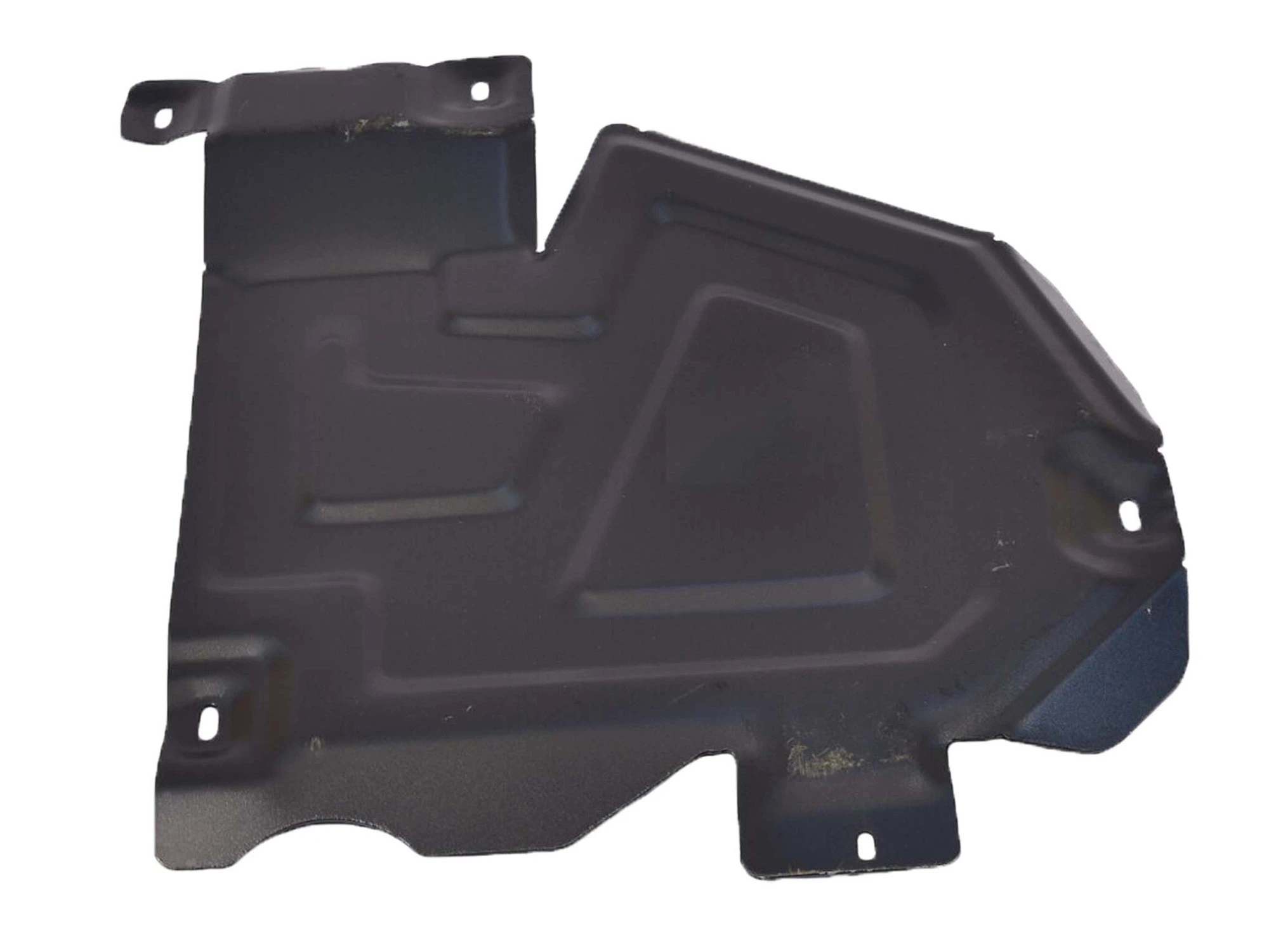 Защита топливного бака для Renault Kaptur I Черный Alfeco ALF1811ST