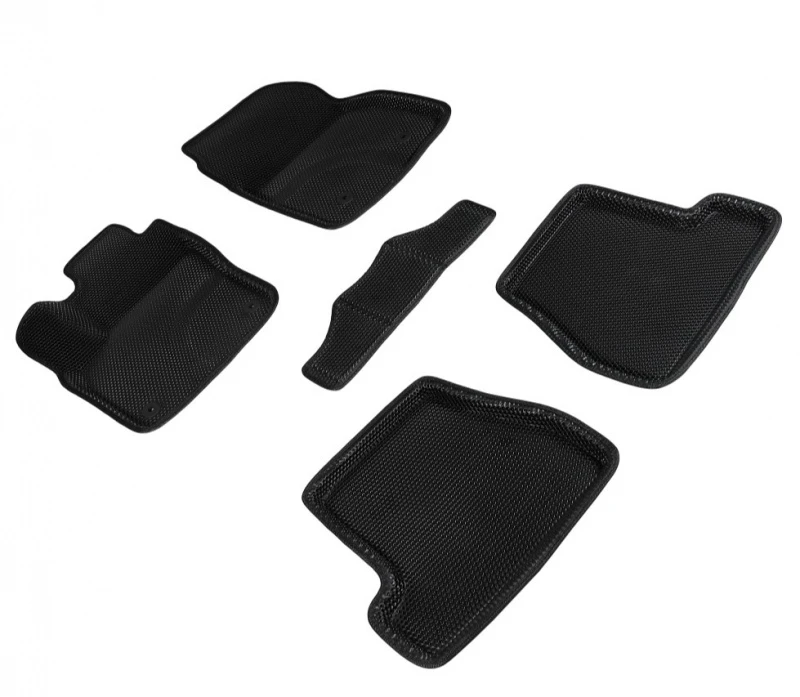 Коврики 3D EVA "СОТА" для Ford Focus III Рестайлинг Черный Seintex 95254