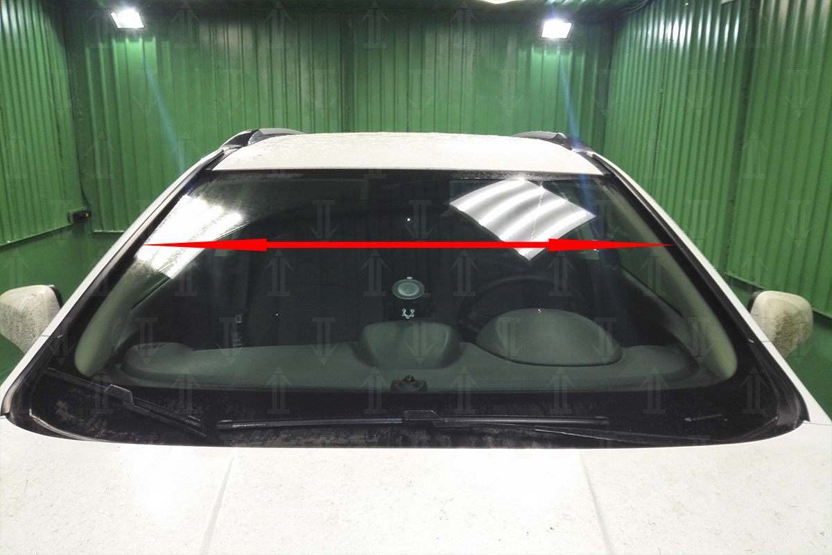 Дефлектор (водосток) лобового стекла для Opel Mokka I