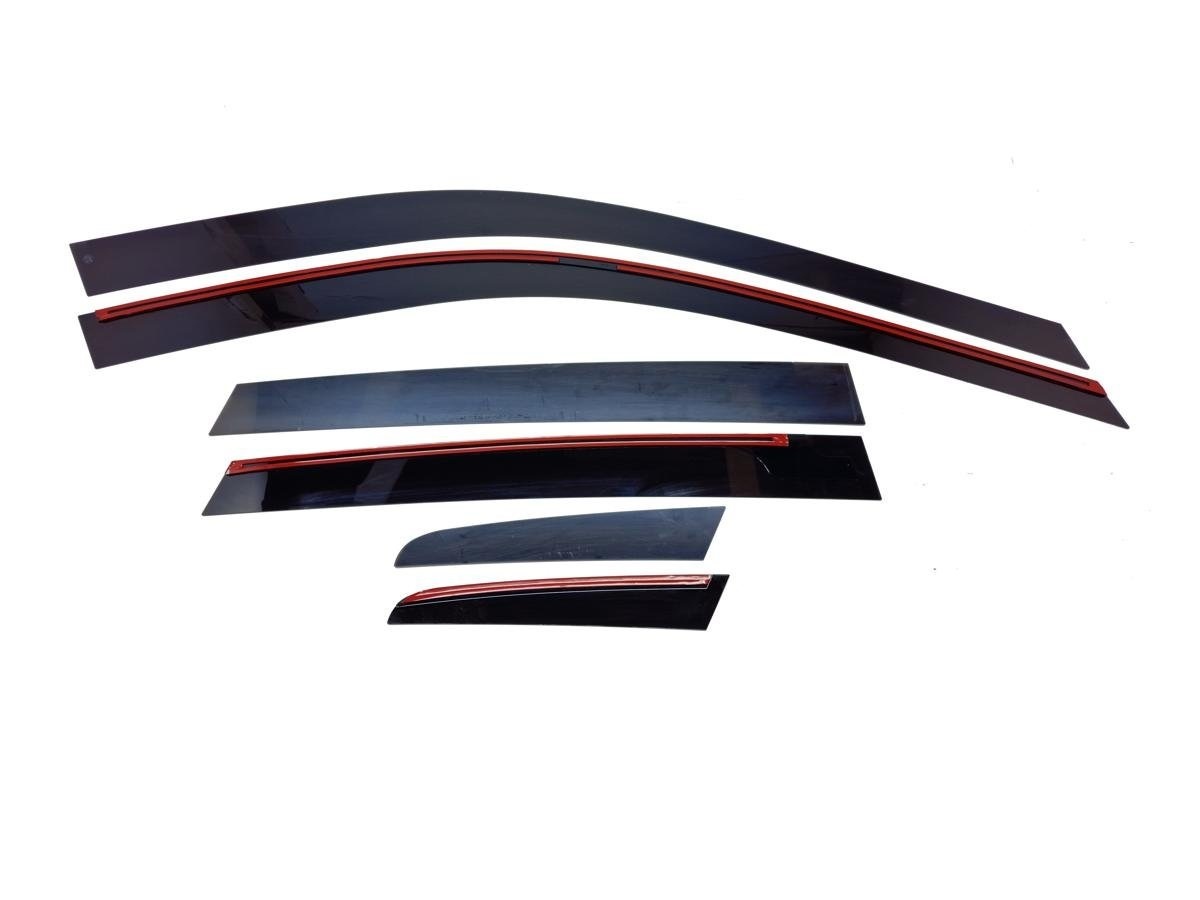 Дефлекторы окон 2D 6 шт. для Renault Scenic II Рестайлинг