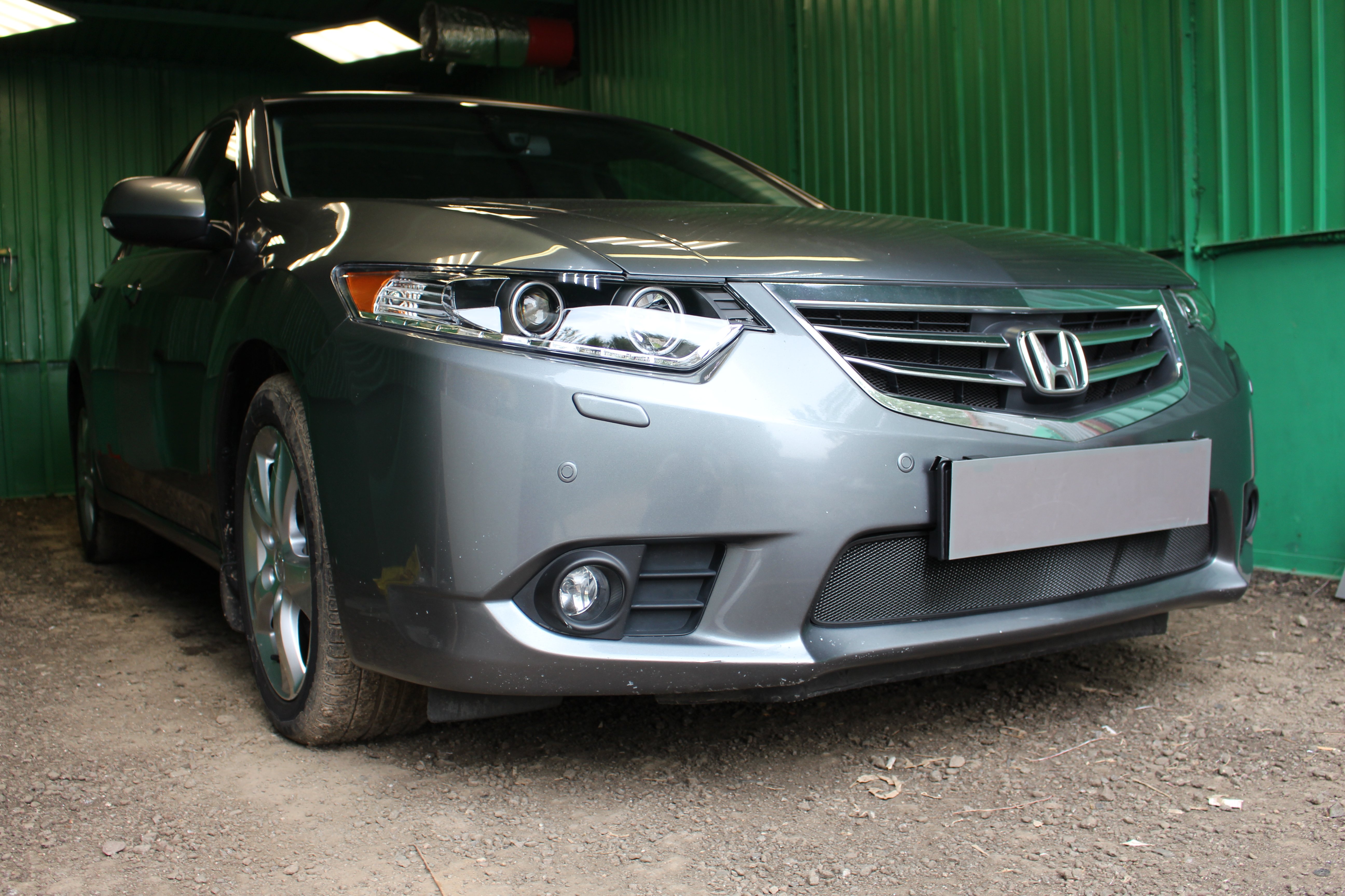 Защитная сетка радиатора для Honda Accord VIII Рестайлинг