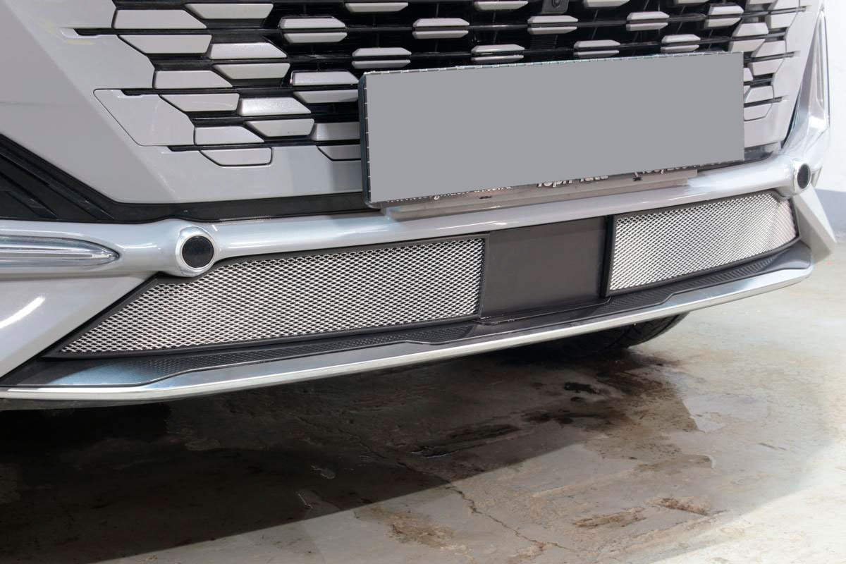 Защитная сетка радиатора низ 2 части для Changan UNI-K