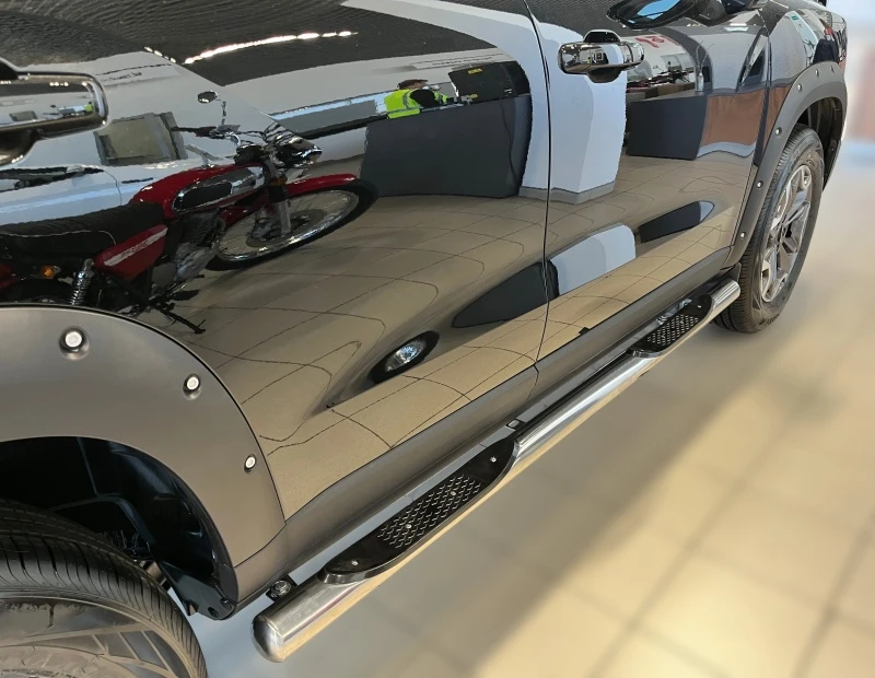 Пороги труба с проступью d76 мм для Haval Dargo  Юко HVDX.23.93