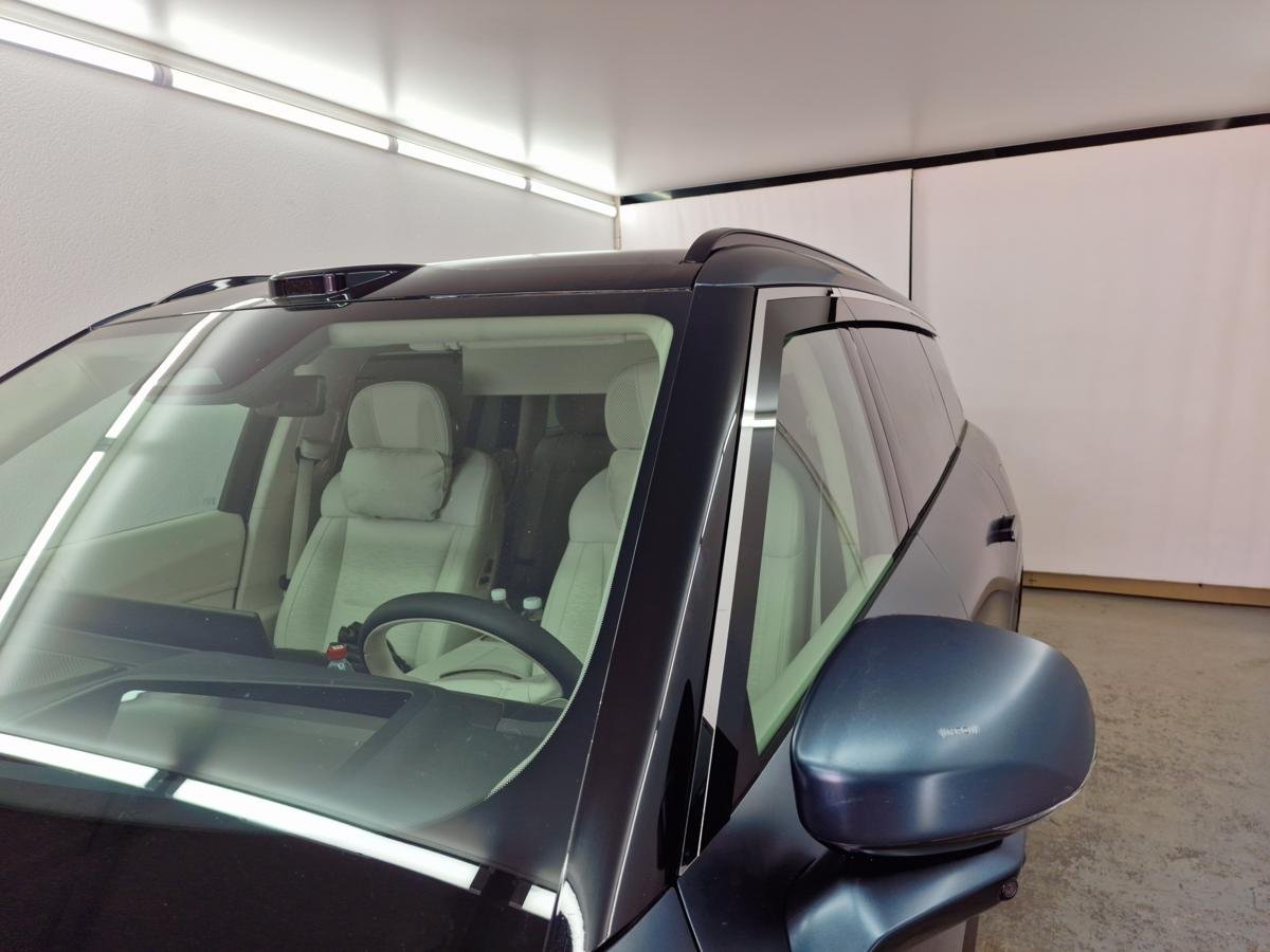 Дефлекторы окон 2D с хром накладками 6 шт. для Lynk&Co 900 I