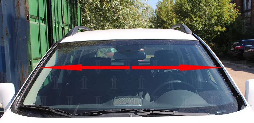 Дефлектор (водосток) лобового стекла для Chevrolet Captiva I Рестайлинг