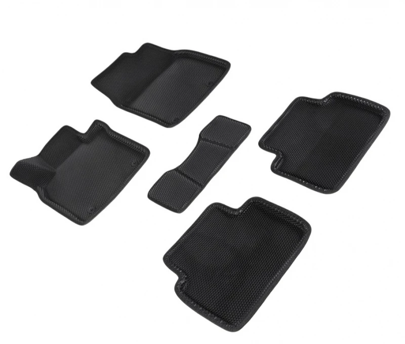 Коврики 3D EVA "СОТА" для Mazda 3 IV (BP) Черный Seintex 95170