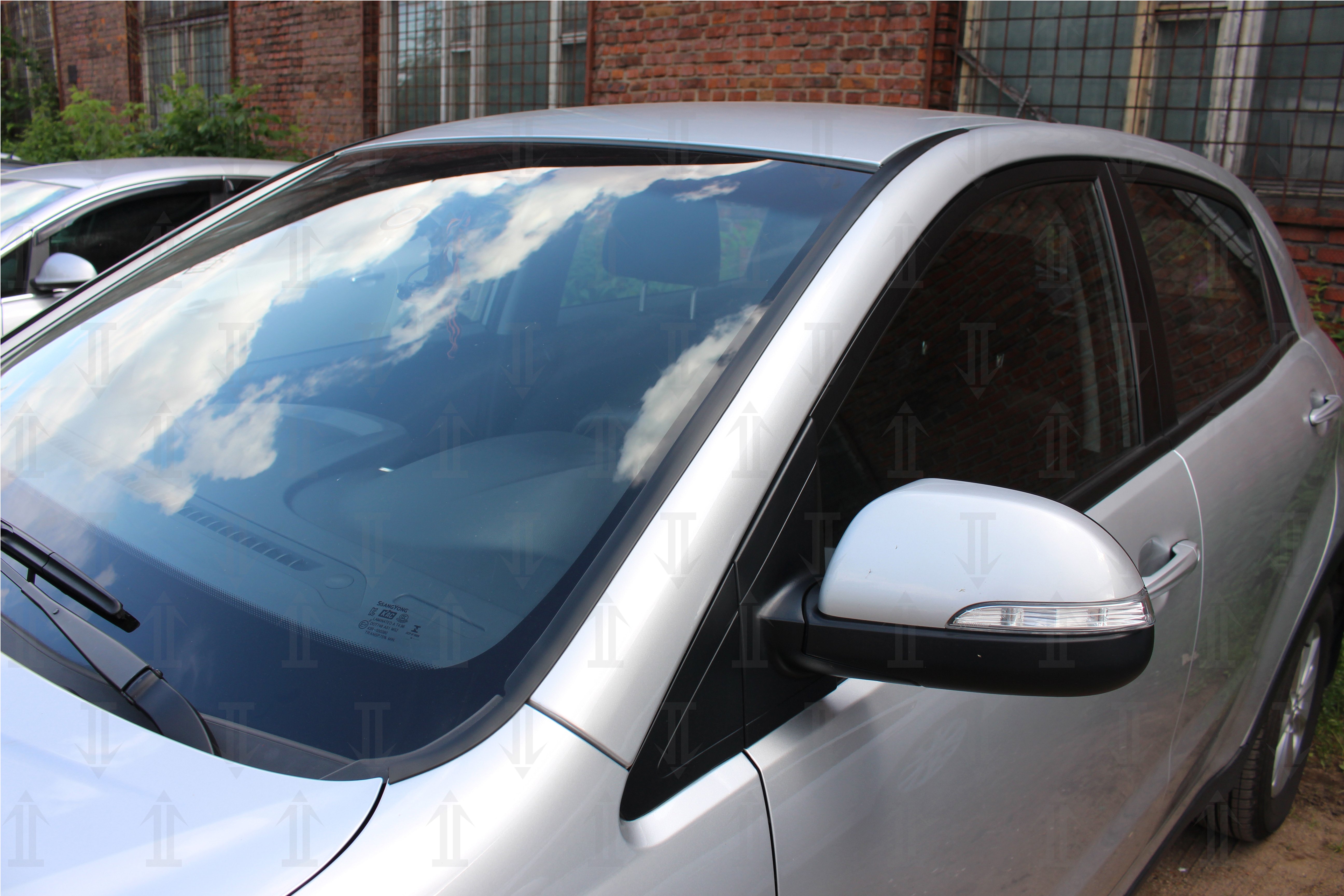 Дефлектор (водосток) лобового стекла для SsangYong Actyon II Рестайлинг