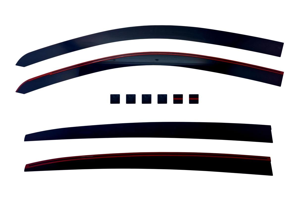 Дефлекторы окон 2D 4 шт. для Infiniti QX56 I Рестайлинг