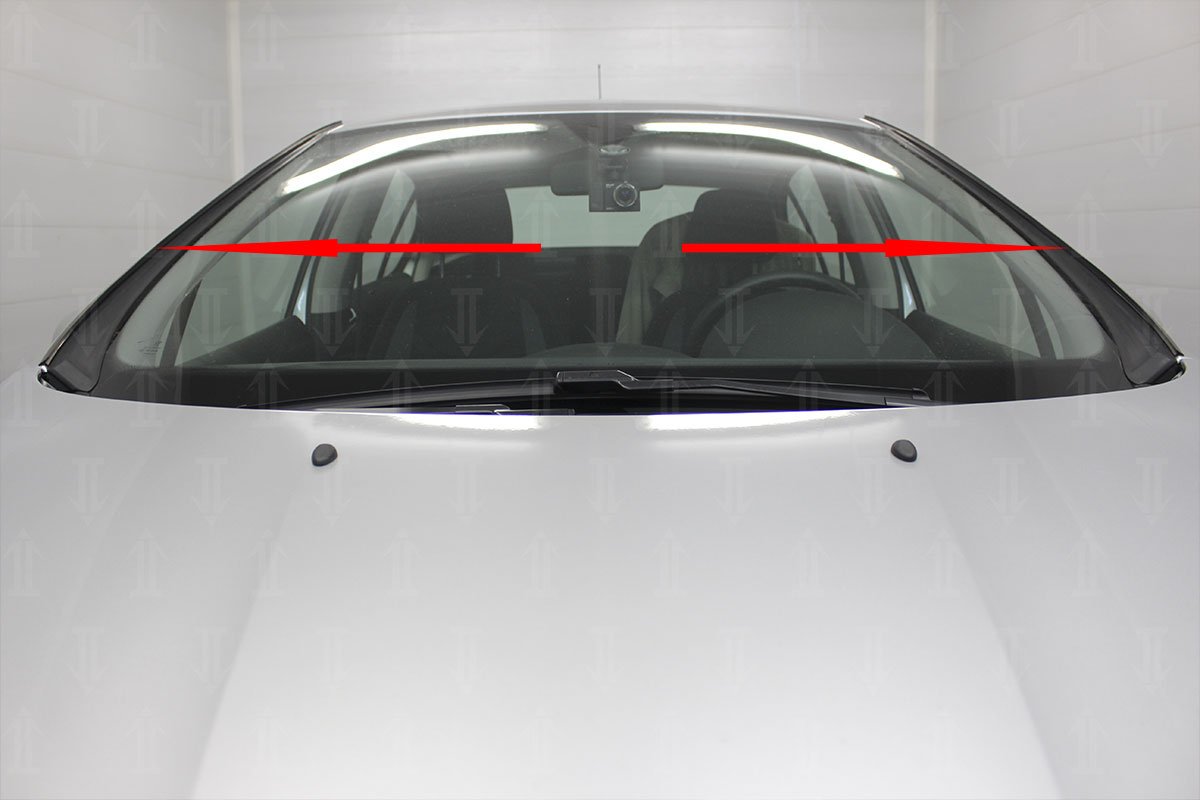 Дефлектор (водосток) лобового стекла для Peugeot 408 I