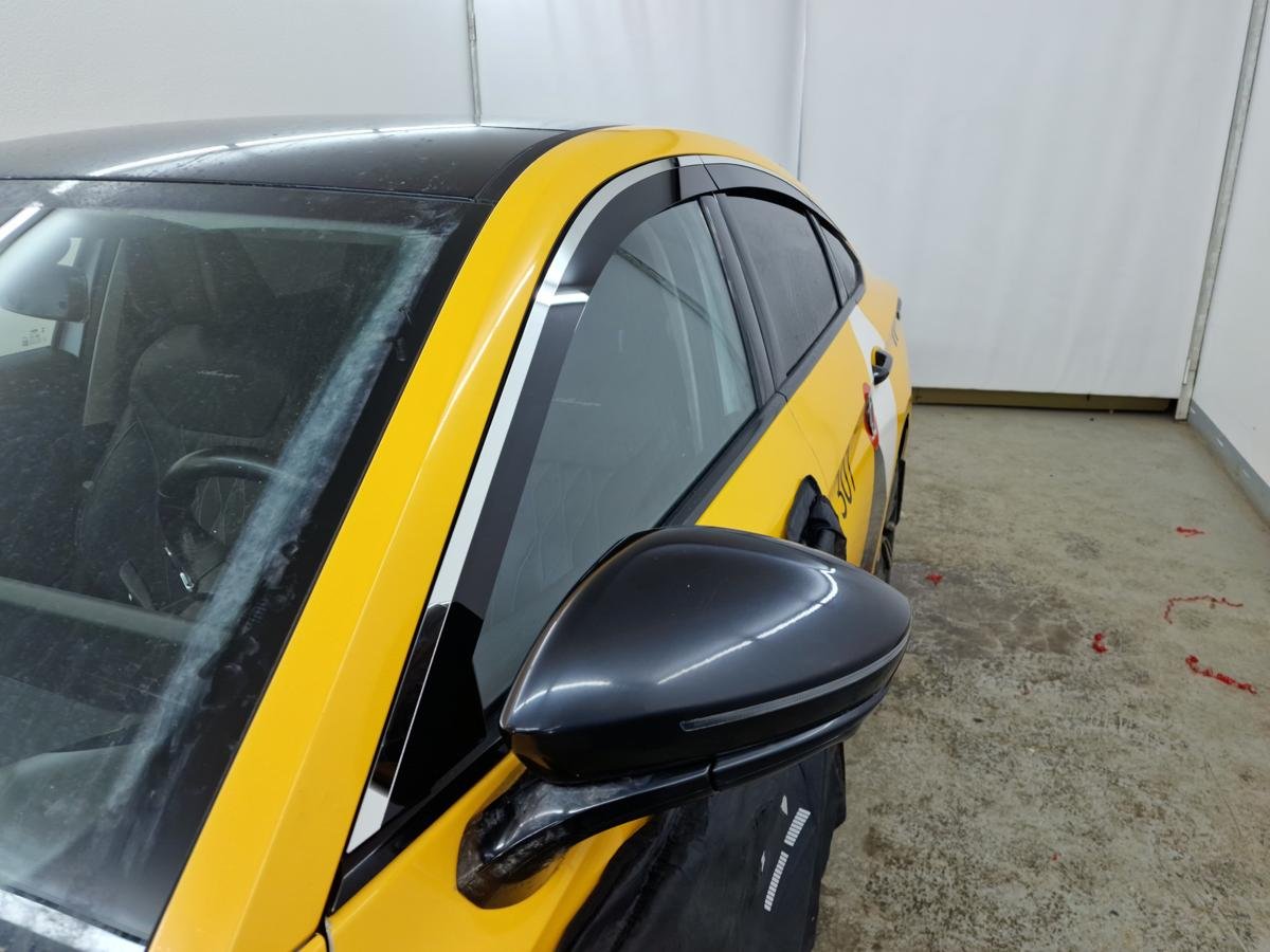 Дефлекторы окон 2D с хром накладками 6 шт. для Chery Arrizo 8