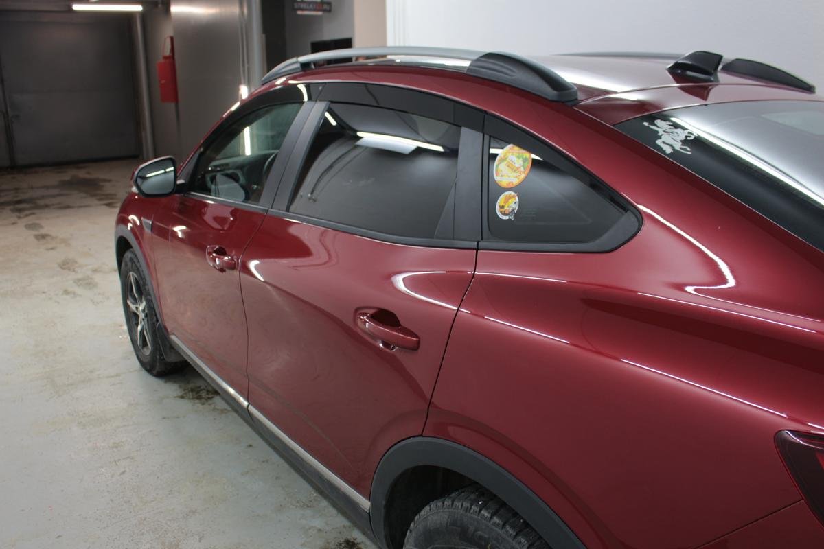 Дефлекторы окон 2D 6 шт для Renault Arkana I