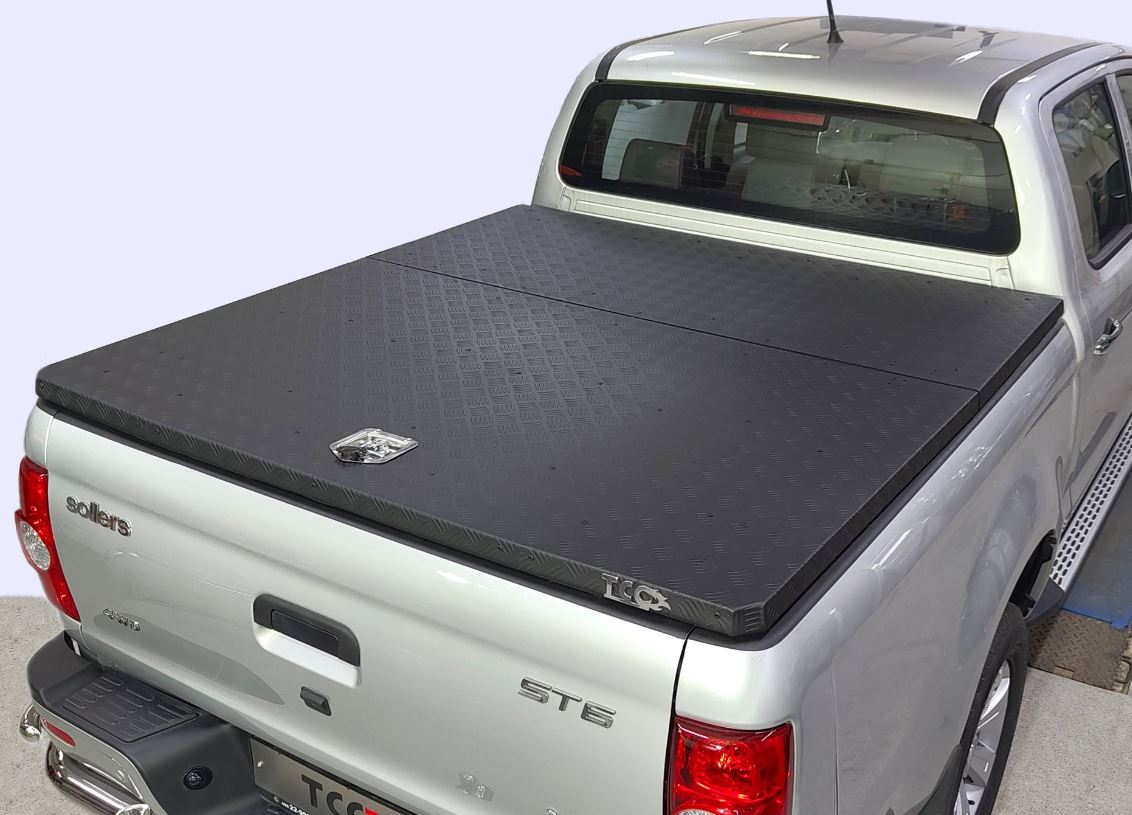 Крышка кузова алюминиевая черная для Sollers ST8