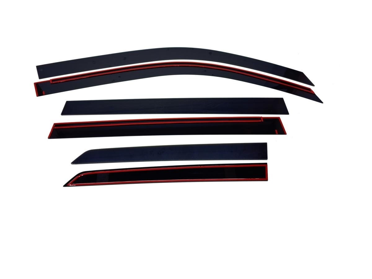 Дефлекторы окон 2D 6 шт. для Lexus GX II Рестайлинг 2