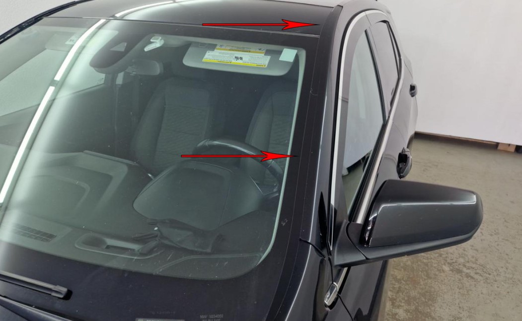 Водосток лобового стекла Премиум для Chevrolet Equinox III Рестайлинг