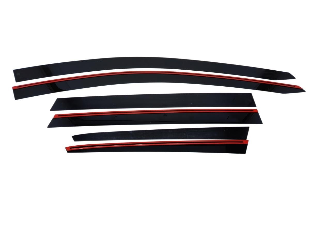 Дефлекторы окон 2D 6 шт. для Ford Kuga II Рестайлинг