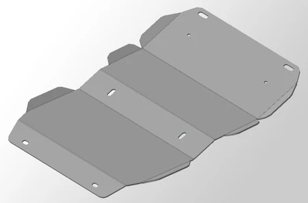 Защиты комплект (картера, КПП и РК) для Great Wall Hover H3 I  ТСС ZKTCC00229K