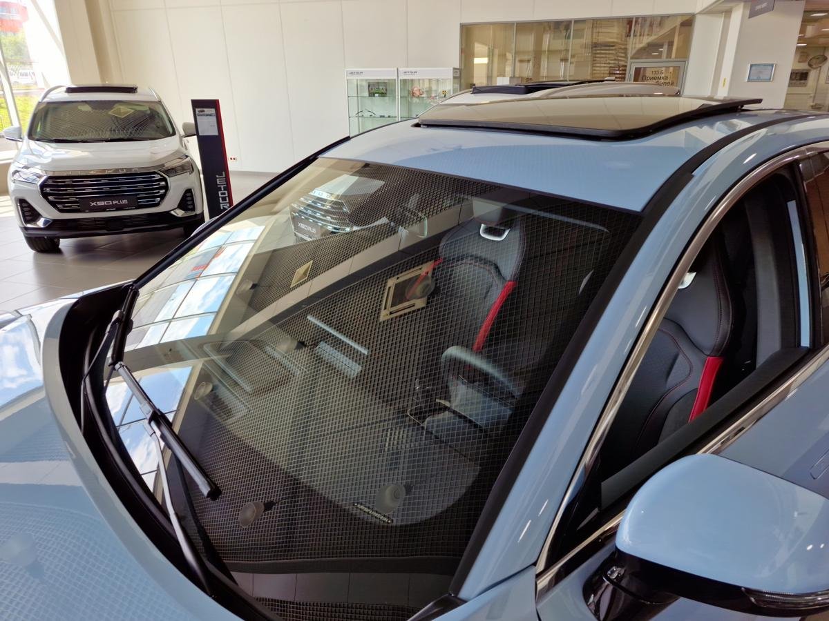 Дефлектор (водосток) лобового стекла для Jetour Dashing