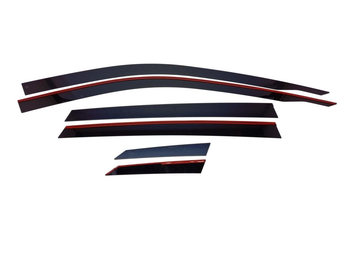 Дефлекторы окон 2D 6 шт. для Skoda Kamiq I