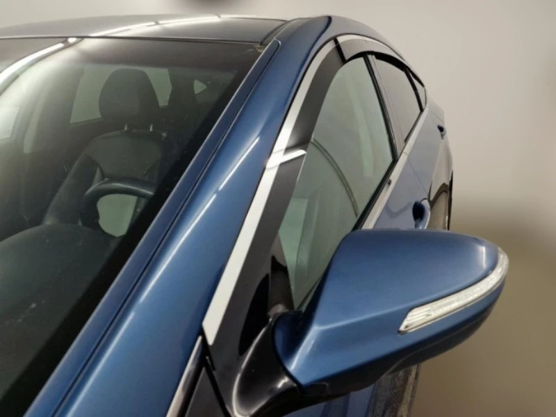Дефлекторы окон 2D с хром накладками 6 шт. для Hyundai i40 I Рестайлинг Хром Стрелка 11 2D263-6C.S11