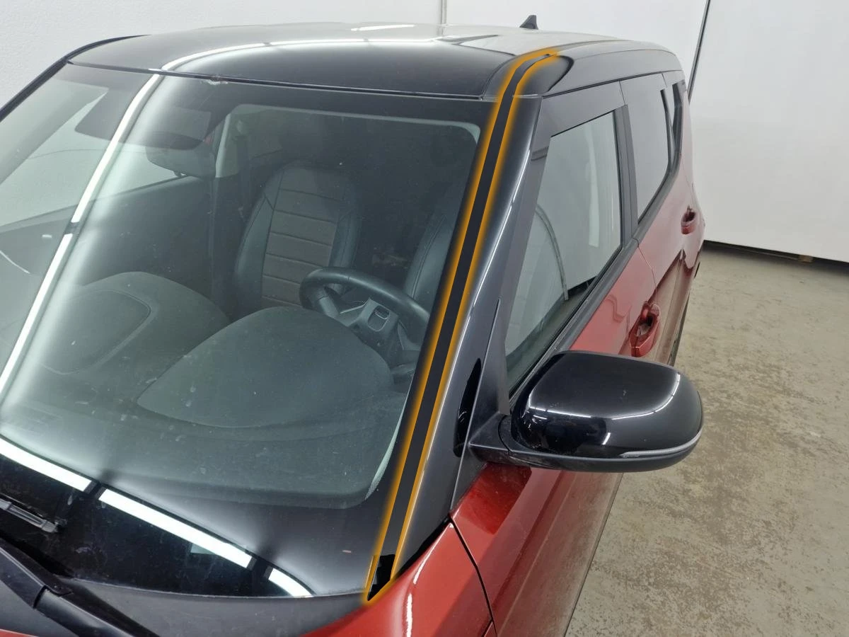 Водосток лобового стекла Премиум для Kia Soul III