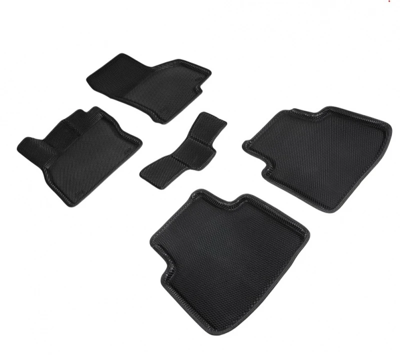 Коврики 3D EVA "СОТА" для Skoda Superb III Черный Seintex 95436