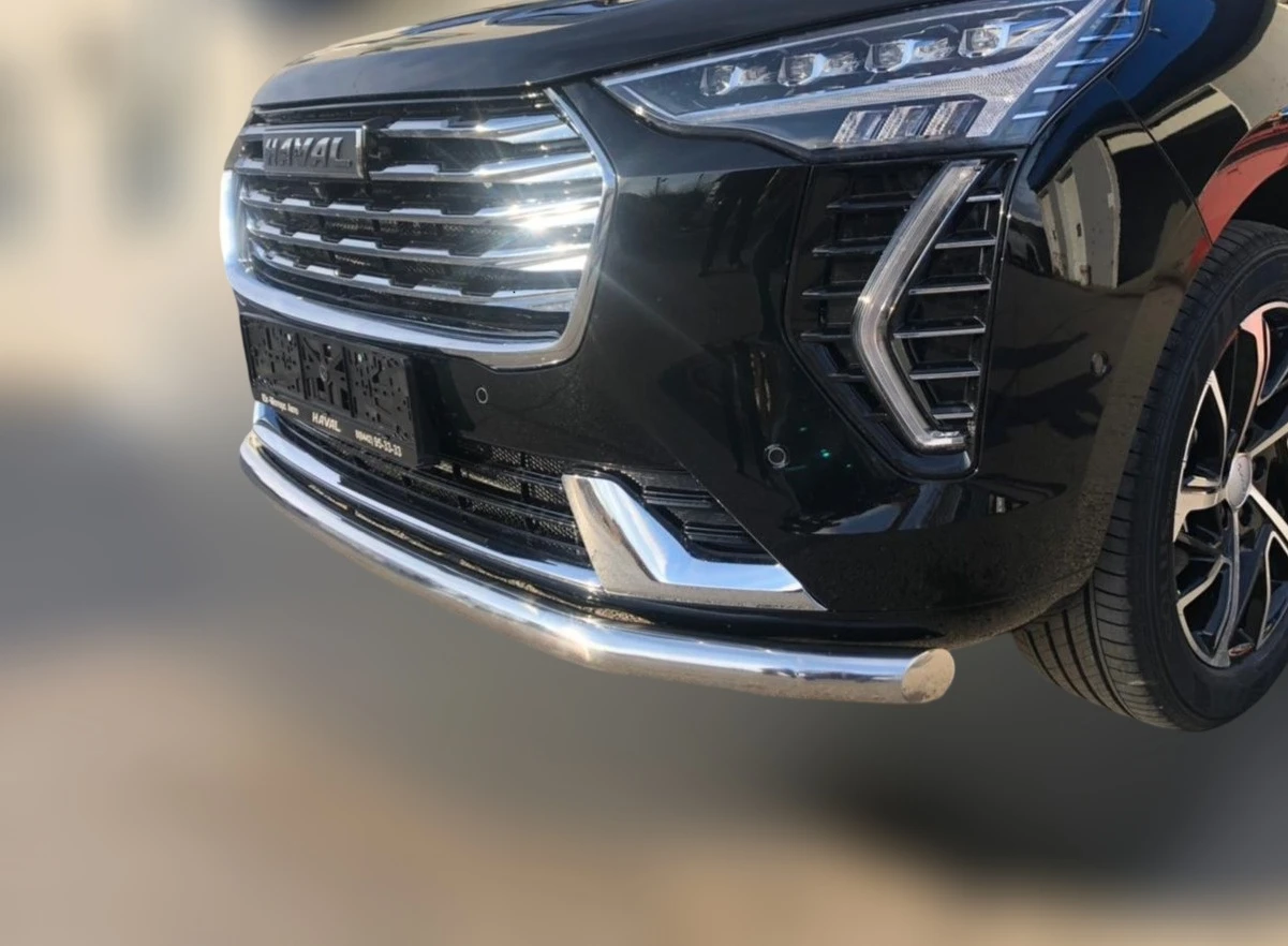 Защита переднего бампера d60 мм для Haval Jolion I  Юко HVJ.21.02