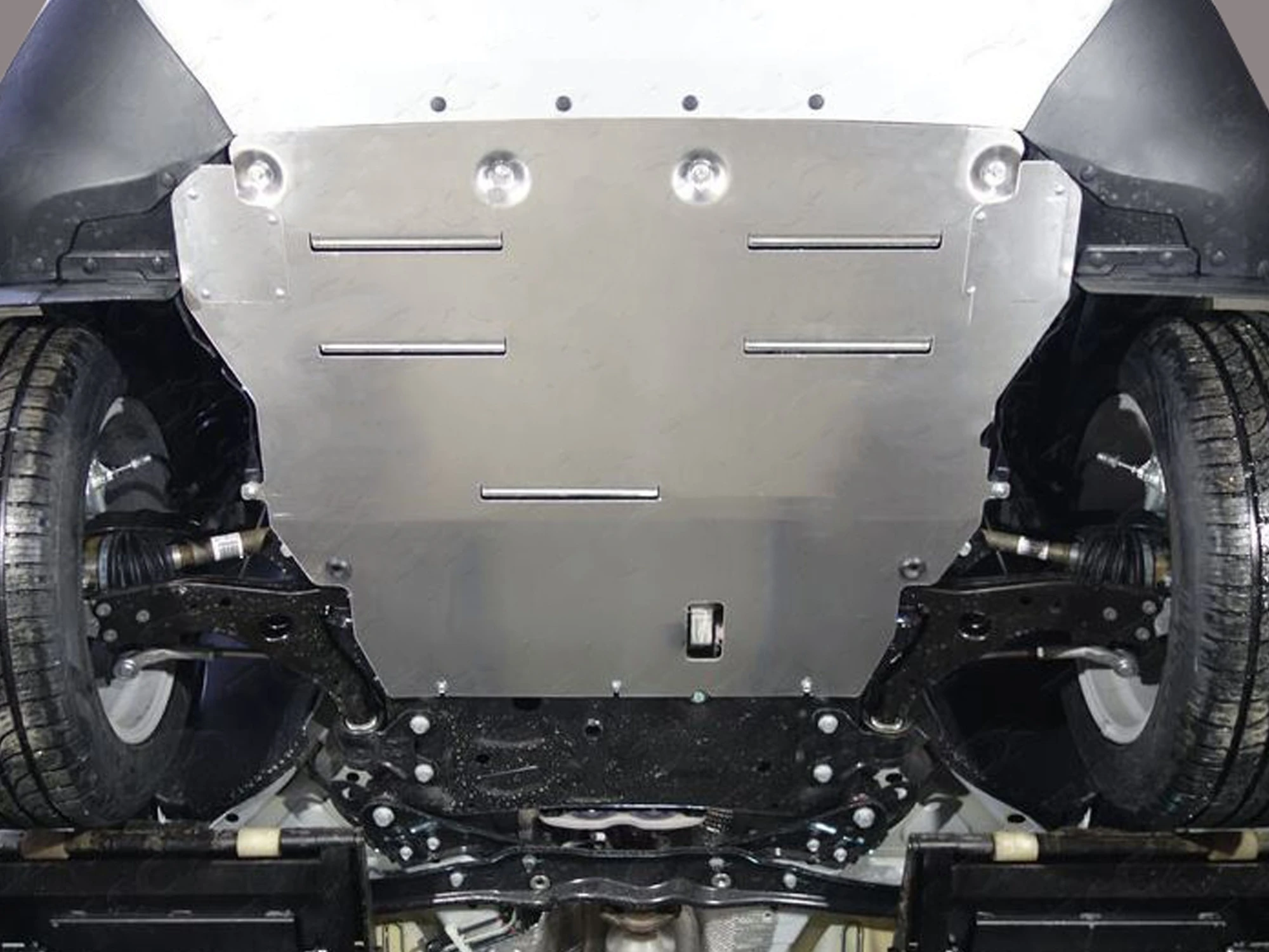 Защита картера и КПП для Ford Kuga II Рестайлинг  ТСС ZKTCC00217
