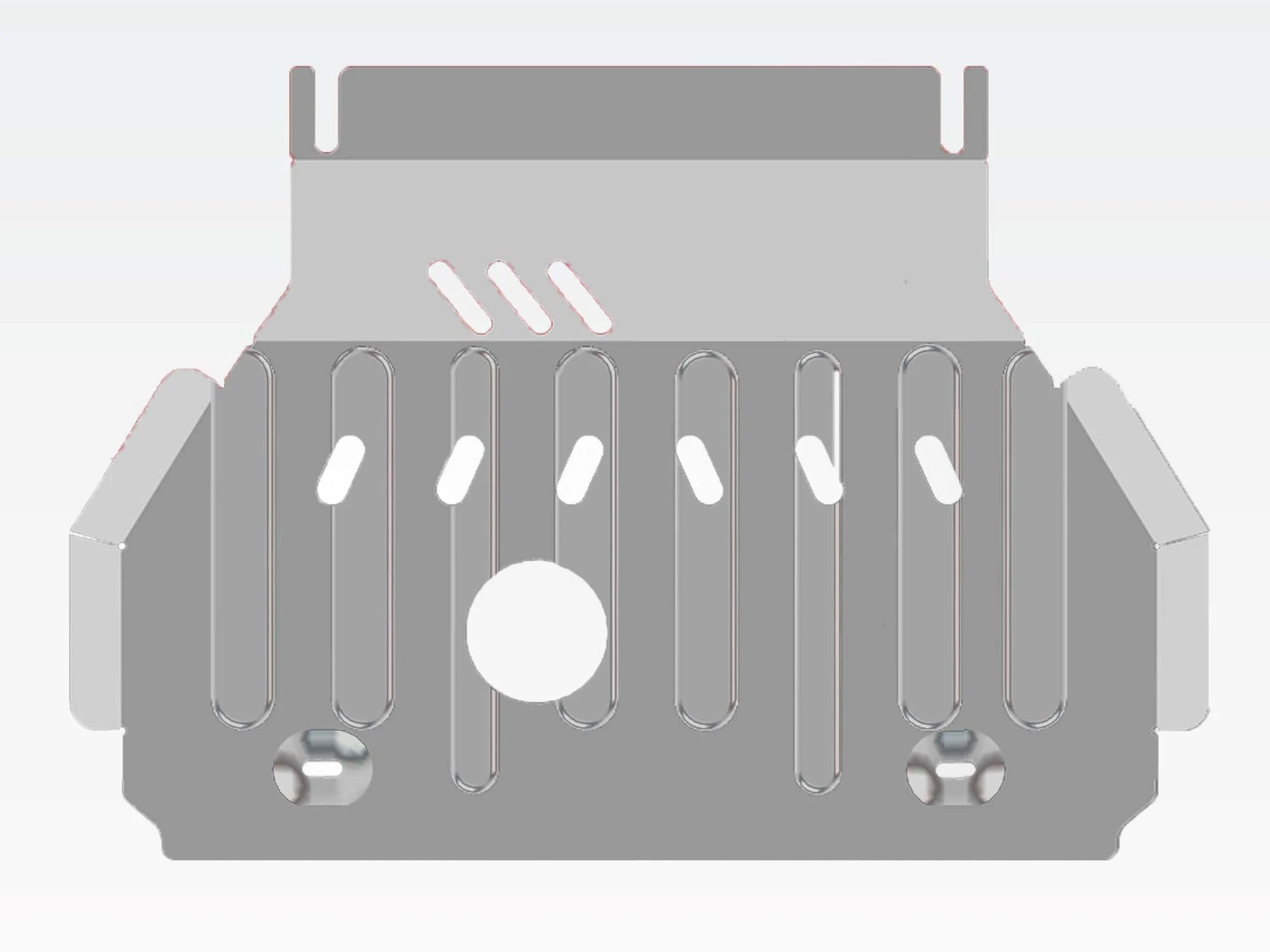 Защита картера для Isuzu MU-X II  Alfeco ALF6006AL