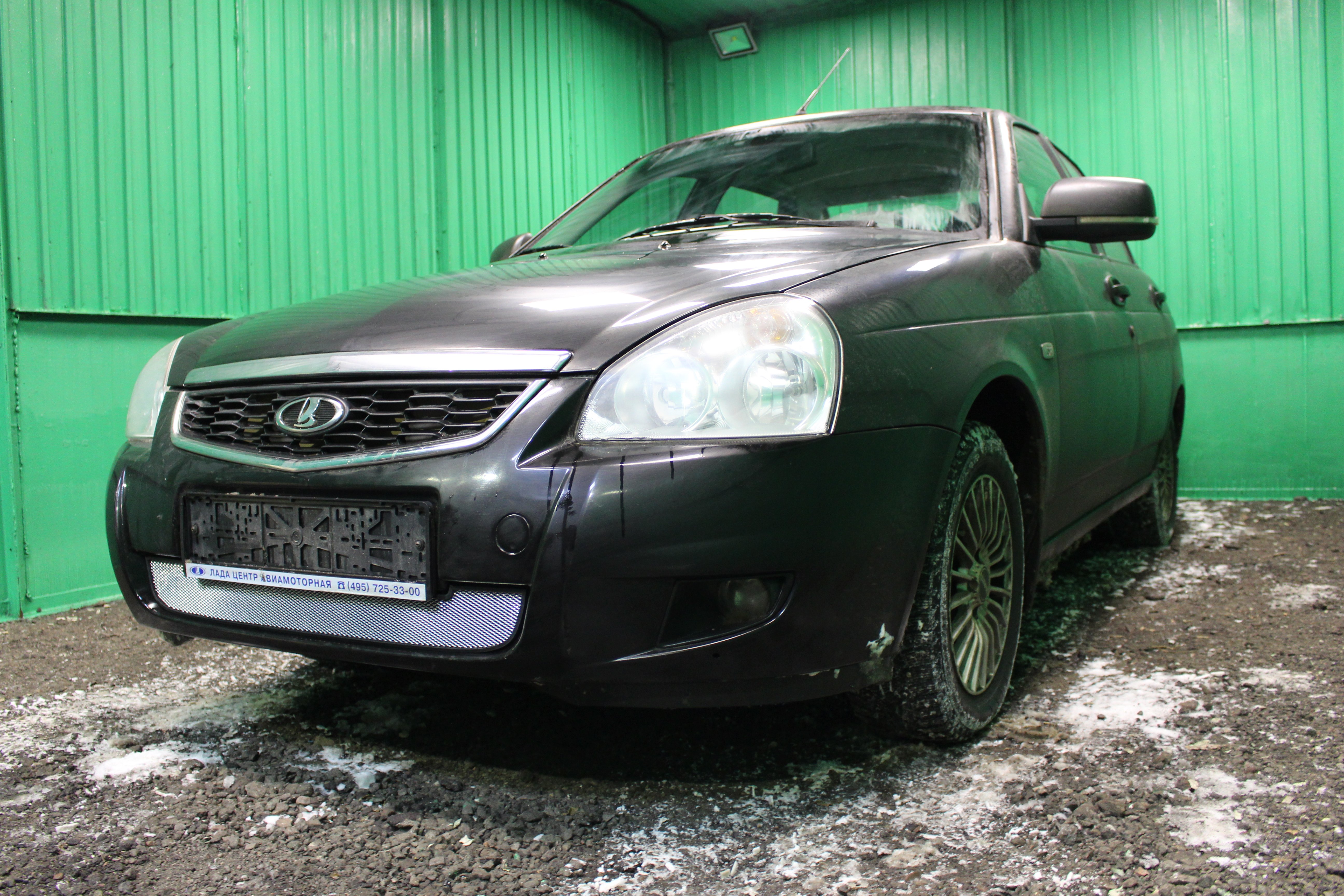 Защитная сетка радиатора для LADA (ВАЗ) Priora I Рестайлинг