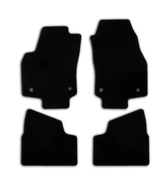 Коврики в салон Klever Econom 4шт для Opel Astra H Рестайлинг Черный Klever KLEVER01371701200k