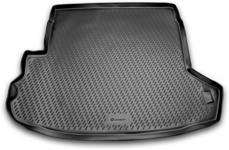 Коврик в багажник для Nissan X-Trail II Черный Element CARNIS00030
