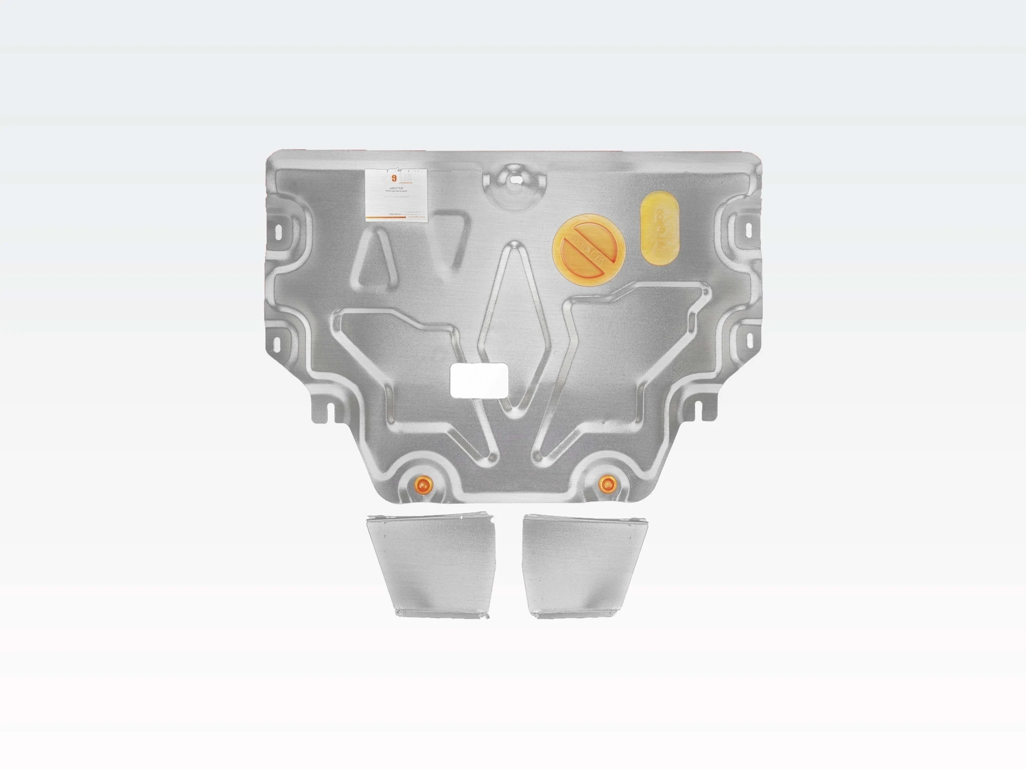 Защита картера и КПП для Kia Picanto III Рестайлинг  Alfeco ALF1136AL