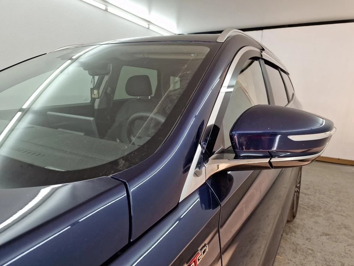 Дефлекторы окон 2D с хром накладками 6 шт. для Soueast S09 I