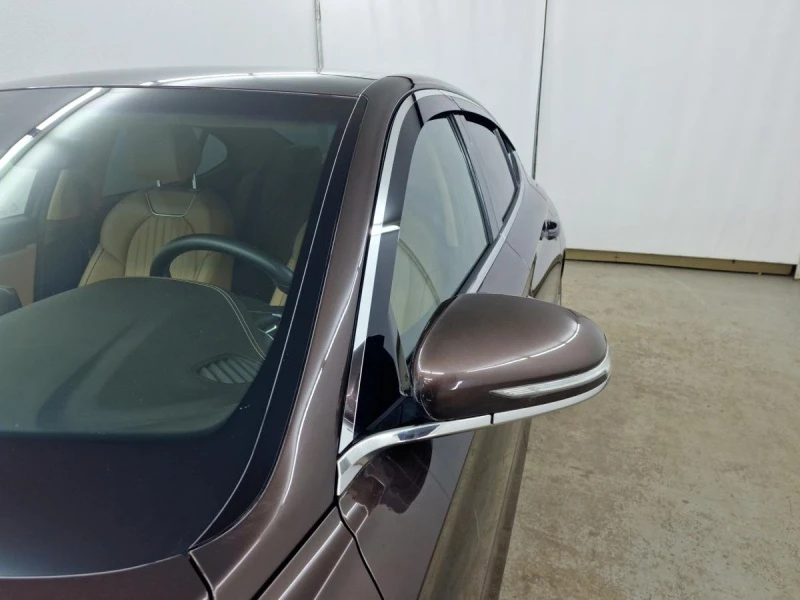 Дефлекторы окон 2D с хром накладками 4 шт. для Genesis G70 I Рестайлинг Хром Стрелка 11 2D294-4C.S11