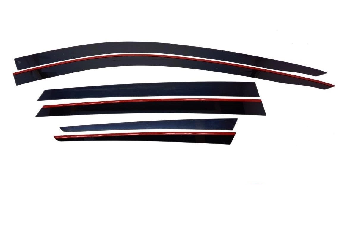 Дефлекторы окон 2D 6 шт. для Acura RDX III