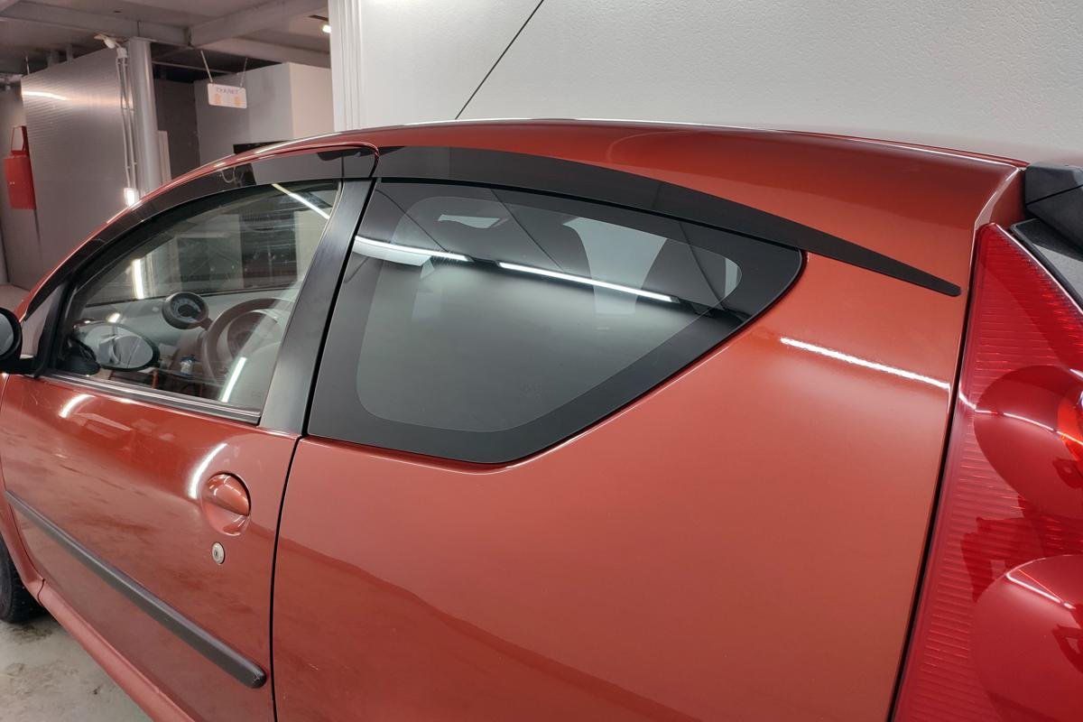 Дефлекторы окон 2D 4 шт для Peugeot 107 I Рестайлинг