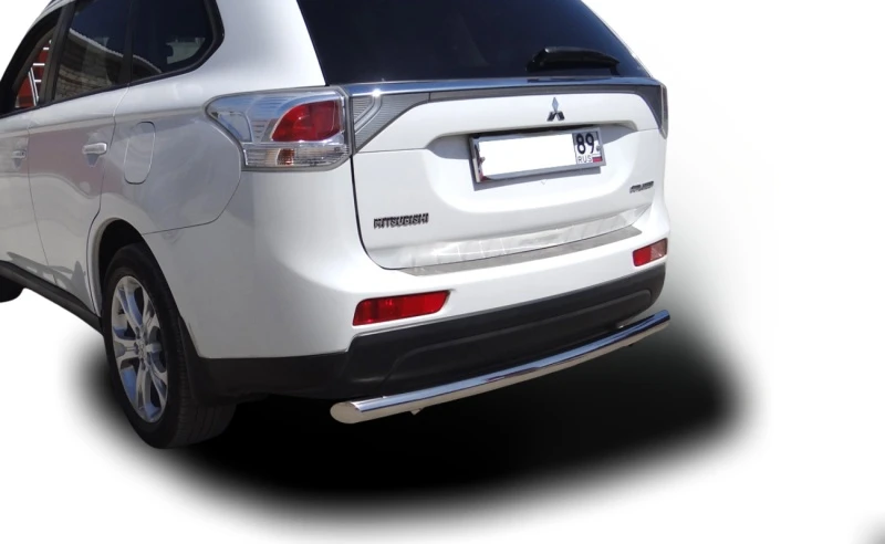 Защита заднего бампера d60 мм для Mitsubishi Outlander III Рестайлинг  Юко MSO.14.11