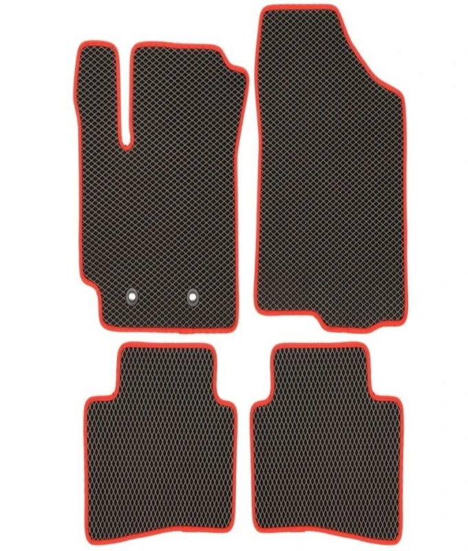 EVA коврики в салон 4шт для Kia Seltos I Черный Klever EVA.R.0502506522110k