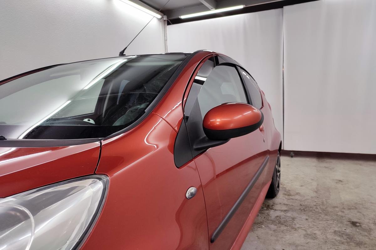 Дефлекторы окон 2D 4 шт для Peugeot 107 I Рестайлинг